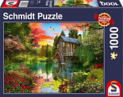 Schmidt Puzzle Vodný mlyn 1000 dielikov