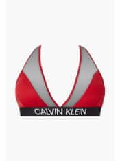 Calvin Klein Červený horný diel plaviek High Apex Triangle-RP Calvin Klein Underwear M