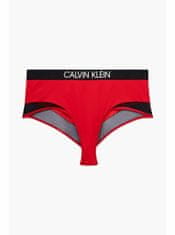 Calvin Klein Červený spodný diel plaviek High Waist Bikini Calvin Klein Underwear S