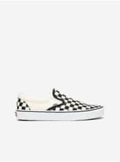 Vans Čierno-krémové vzorované slip on tenisky Vans Classic Slip On 43