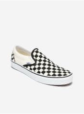 Vans Čierno-krémové vzorované slip on tenisky Vans Classic Slip On 43