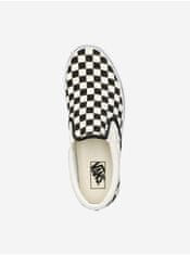 Vans Čierno-krémové vzorované slip on tenisky Vans Classic Slip On 43