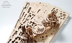 UGEARS 3D puzzle Železničný žeriav - manipulátor 354 dielikov