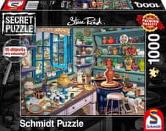 Schmidt Secret puzzle Hrnčiarska dielňa 1000 dielikov