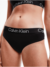 Calvin Klein Čierne dámske nohavičky Calvin Klein Structure XS