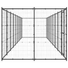 Petromila vidaXL Vonkajšia voliéra pre psy oceľová 21,78 m²