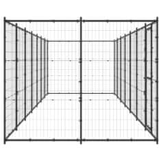 Petromila vidaXL Vonkajšia voliéra pre psy oceľová 16,94 m²