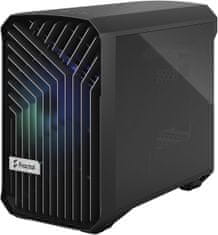 Fractal Design Torrent Nano ARGB Black TG Light Tin