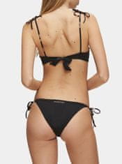 Calvin Klein Čierny dámsky vzorovaný spodný diel plaviek Calvin Klein Underwear XS
