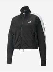 Puma Bielo-čierna dámska cropped mikina Puma S