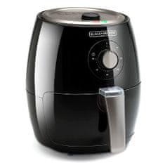 Teplovzdušná fritéza Black+Decker, BXAF2500E, objem 2.5L, časovač, 1500W