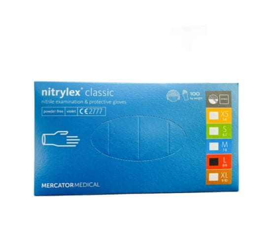 MERCATOR MEDICAL Mercator Nitrylex Classic 100 ks M