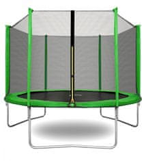 aGa SPORT TOP Trampolína 250 cm Light Green + ochranná sieť