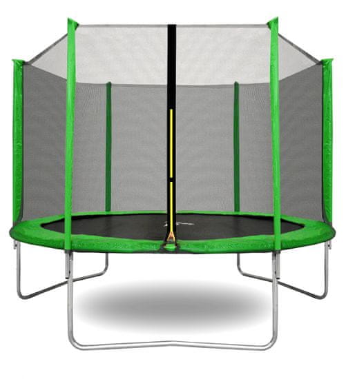 aGa SPORT TOP Trampolína 250 cm Light Green + ochranná sieť