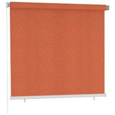 Vidaxl Vonkajšia zatemňovacia roleta 160x140 cm oranžová