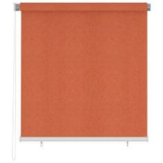 Vidaxl Vonkajšia zatemňovacia roleta 140x140 cm oranžová