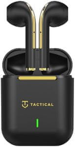 tactical black hawk strikepods Bluetooth slúchadlá inteligentné potlačenie hluku handsfree mod nabíjací box dotykové ovládanie štuple do uší odolné voči vode a potu