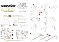 Metal Earth 3D puzzle Stíhacie lietadlo A-10 Warthog