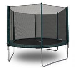 aGa SPORT TOP Trampolína 180 cm Dark Green + ochranná sieť