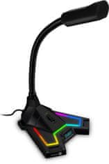 Connect IT Neo RGB ProMic, čierny (CMI-3590-BK)