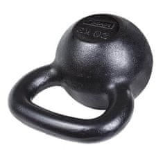 HMS Liatinový kettlebell KZG20 20 kg, čierny