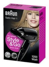 BRAUN Cestovný sušič vlasov Satin Hair 1 - HD 130 To Go