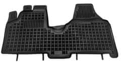 REZAW-PLAST Gumové rohože so zvýšeným okrajom, Citroen Jumpy II, 2007-2016 predné, s velúrovou podlahou