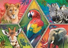 Trefl Puzzle Animal Planet: Exotické zvieratá 1000 dielikov