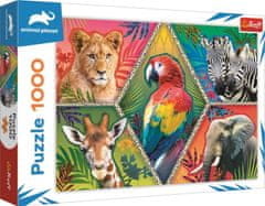 Trefl Puzzle Animal Planet: Exotické zvieratá 1000 dielikov