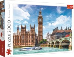 Trefl Puzzle Big Ben, Londýn, Anglicko 2000 dielikov