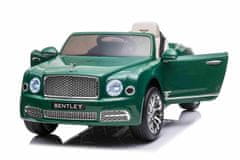 Beneo Elektrické autíčko Bentley Mulsanne 12V, Koženkové sedadlo, 2,4 GHz diaľkové ovládanie