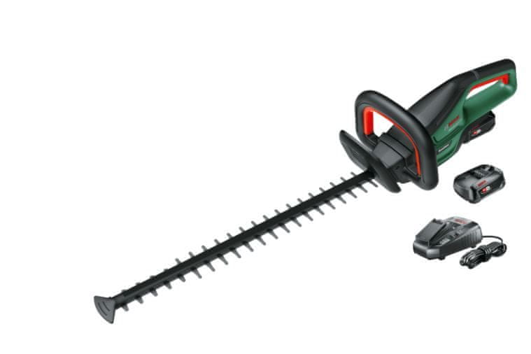 Bosch aku plotové nožnice UniversalHedgeCut 18-55 - 2× 2,5 Ah (0.600.849.J02)