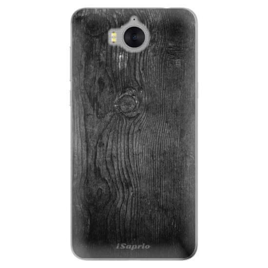 iSaprio Silikónové puzdro - Black Wood 13 pre Huawei Y5 2017/Huawei Y6 2017