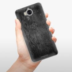 iSaprio Silikónové puzdro - Black Wood 13 pre Huawei Y5 2017/Huawei Y6 2017