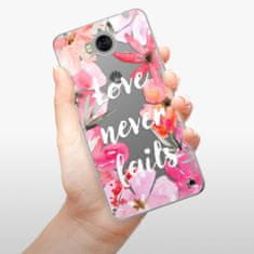 iSaprio Silikónové puzdro - Love Never Fails pre Huawei Y5 2017/Huawei Y6 2017