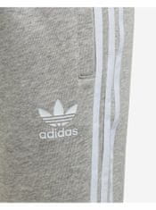 Adidas Šedé detské tepláky adidas Originals 140