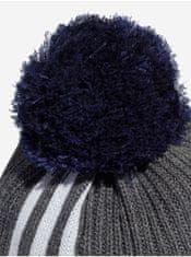 Adidas Modro-šedá dámska čiapka adidas Originals Pom Beanie UNI