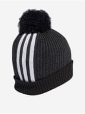 Adidas Čierno-šedá dámska čiapka adidas Originals Pom Beanie NO-TITLE-3