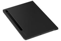 SAMSUNG Tab S7 / S8 Priehľadné púzdro Note View EF-ZX700PBEGEU, čierne - použité