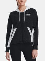 Under Armour Mikina Rival + FZ Hoodie-BLK S