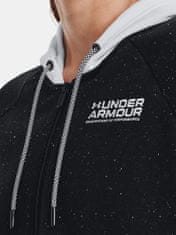 Under Armour Mikina Rival + FZ Hoodie-BLK S