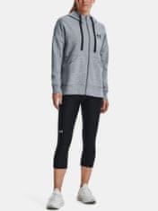 Under Armour Mikina Rival Fleece FZ Hoodie-GRY S