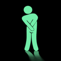 Traiva Samolepiace fotoluminiscenčné označenie WC - muži Samolepiac fotoluminiscenčné označenie WC muži (200 x 85 mm) - kód: 24591