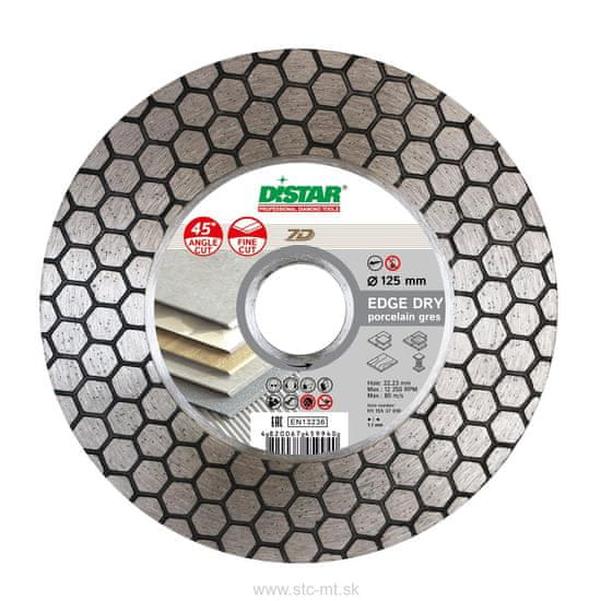 DISTAR DISTAR Diamantový kotúč Ø 125 EDGE DRY