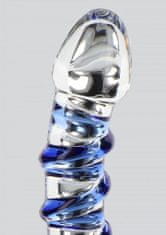 Toyjoy Glass Worxx G-Spot Gemstone sklenené dildo