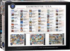EuroGraphics Puzzle Svetobežník - USA 1000 dielikov