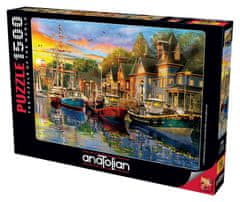 AnaTolian Puzzle Svetlá v prístave 1500 dielikov