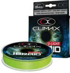 Climax Splietané šnúry iBraid U-Light fluo-zelená 135m 0,04mm / 3kg