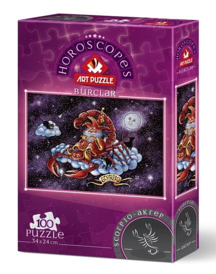 Art puzzle Puzzle Znamenie zverokruhu: Škorpión 100 dielikov