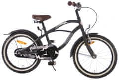 Volare Black Cruiser 18 palcový chlapčenský bicykel, čierny